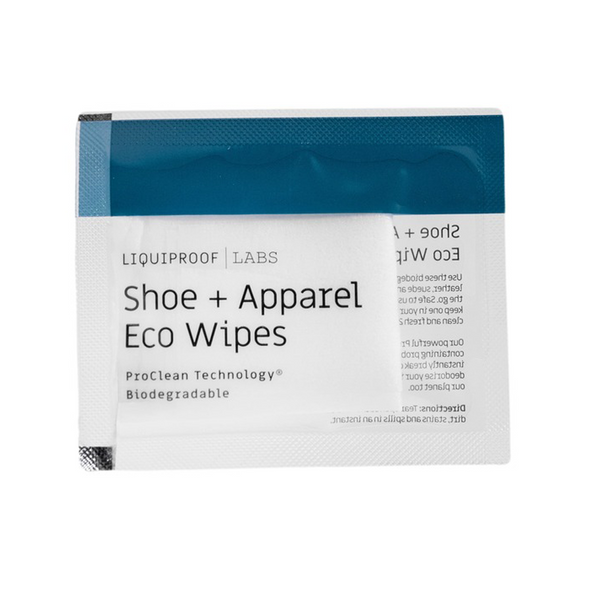 Liquiproof Shoe + Apparel Eco Wipes